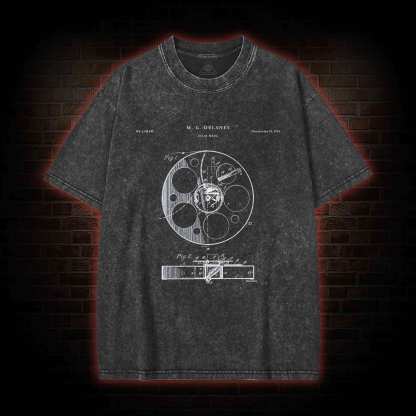 Film Reel Washed T-shirt