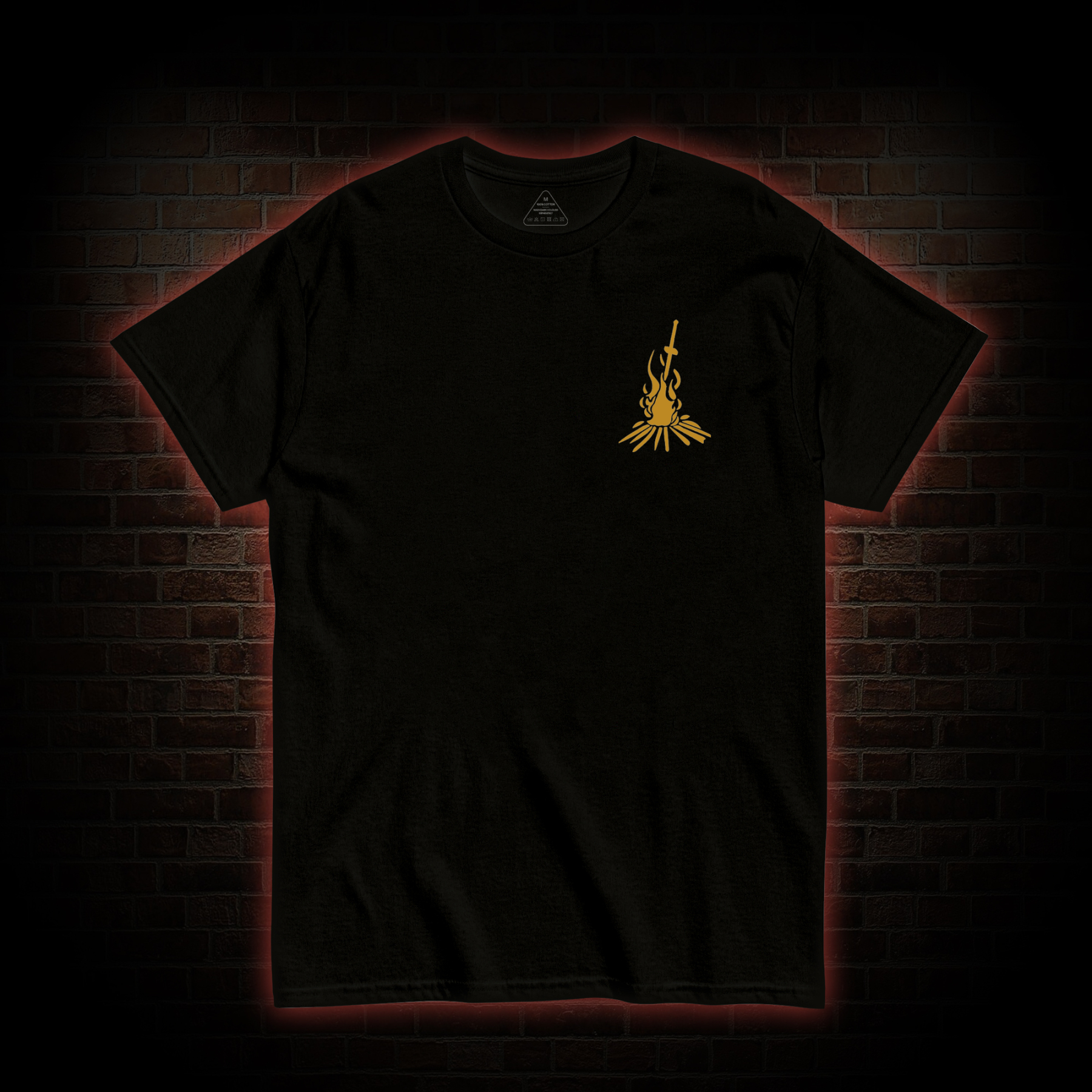 Praise the Sun Back Print T-Shirt