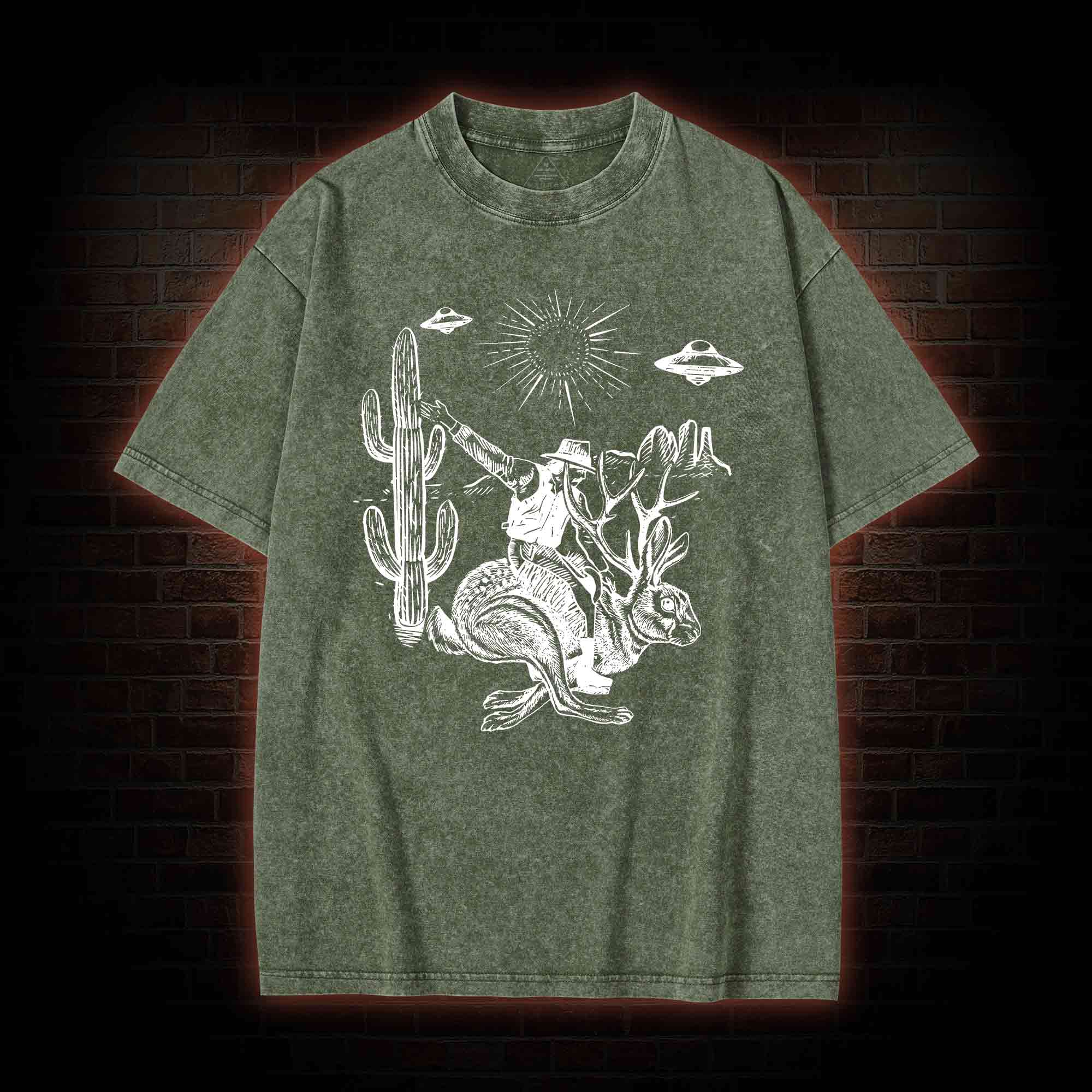Jackalope Washed T-shirt