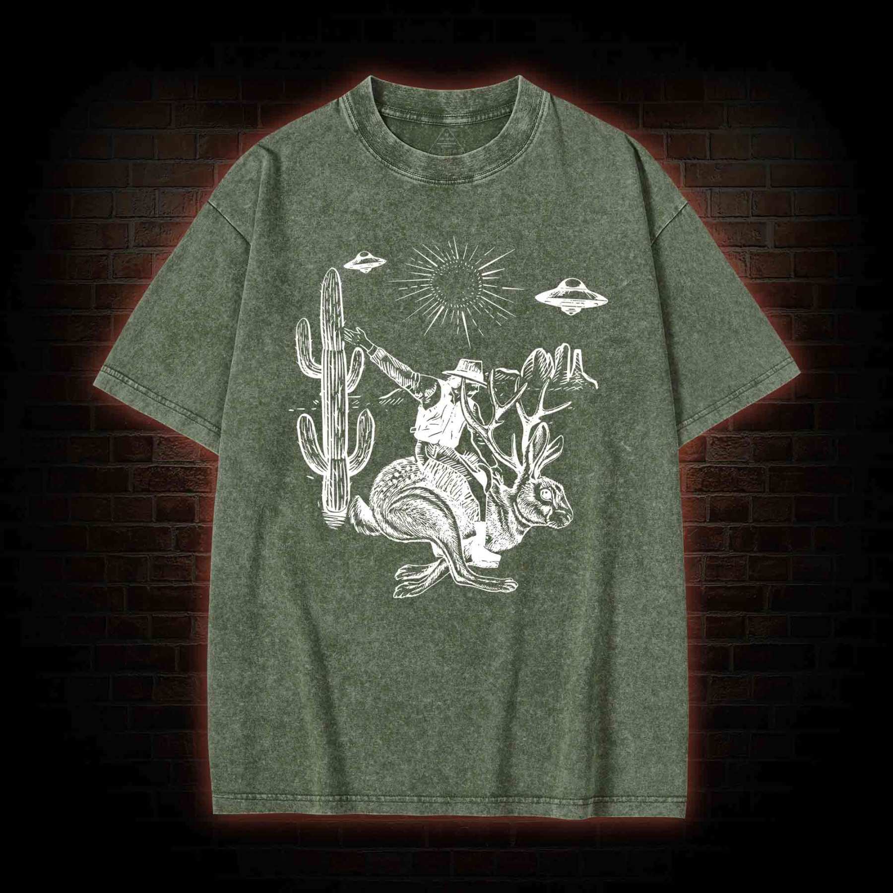 Jackalope Washed T-shirt
