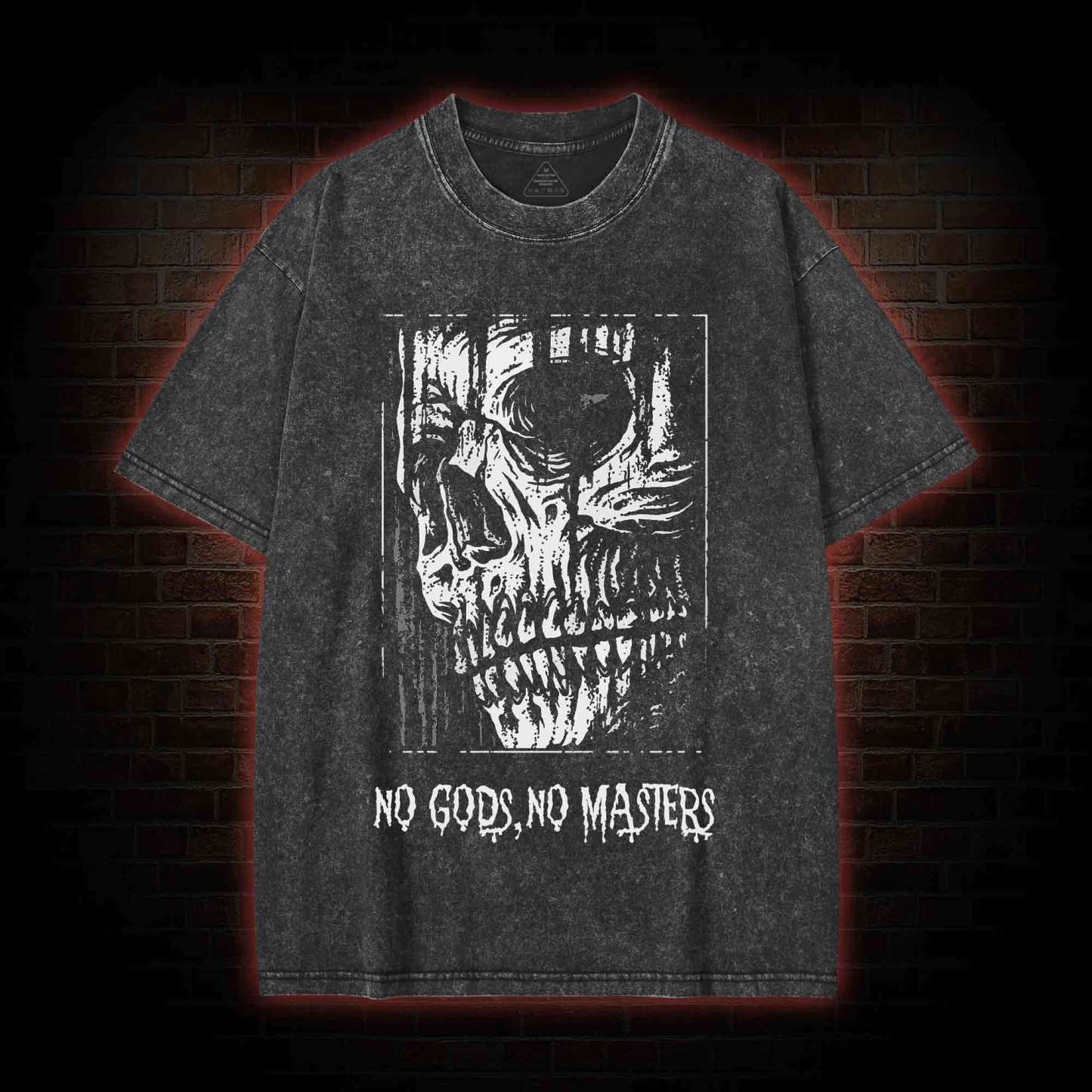 No Gods No Masters Washed T-shirt