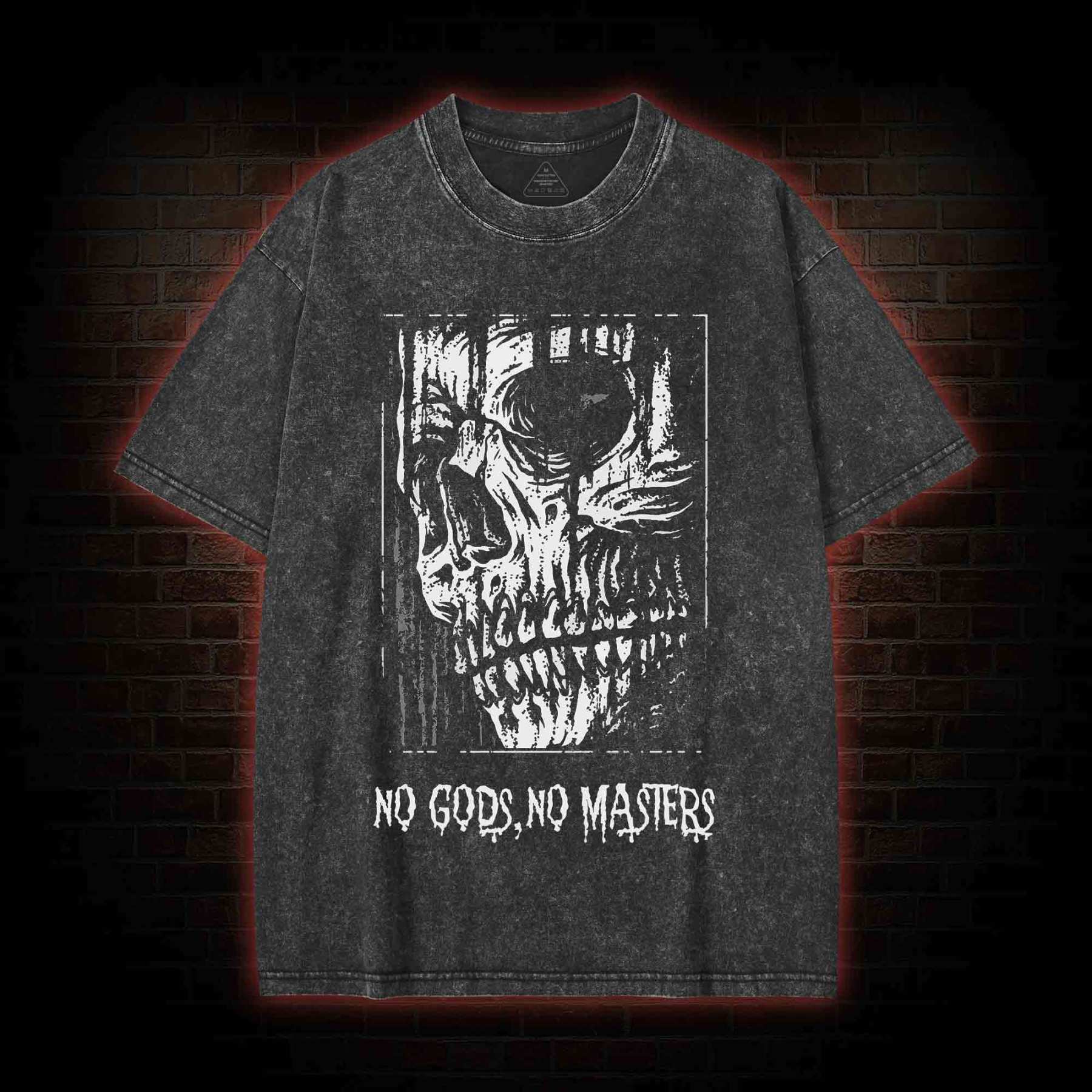 No Gods No Masters Washed T-shirt
