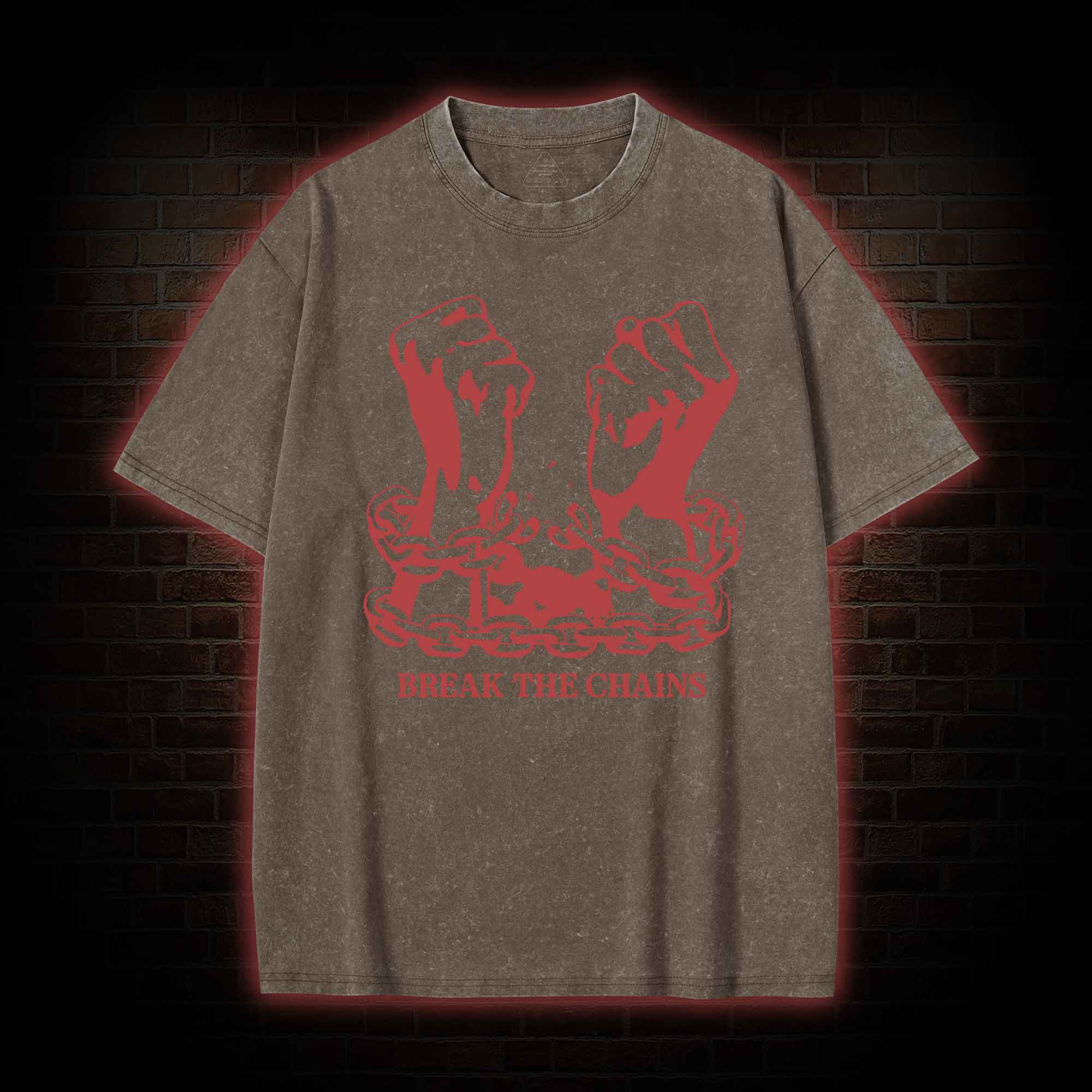 Break the Chains Washed T-shirt