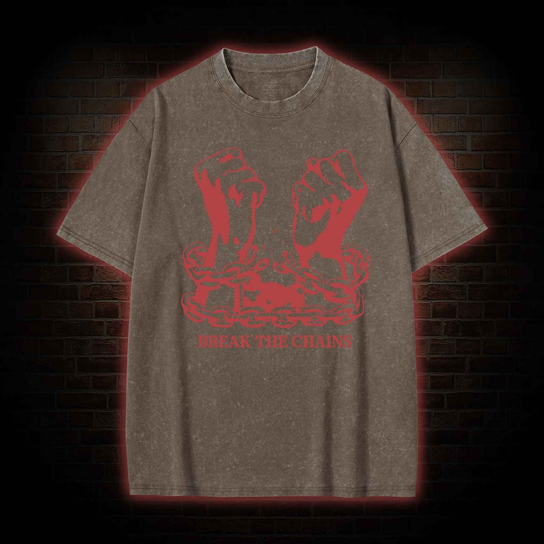 Break the Chains Washed T-shirt