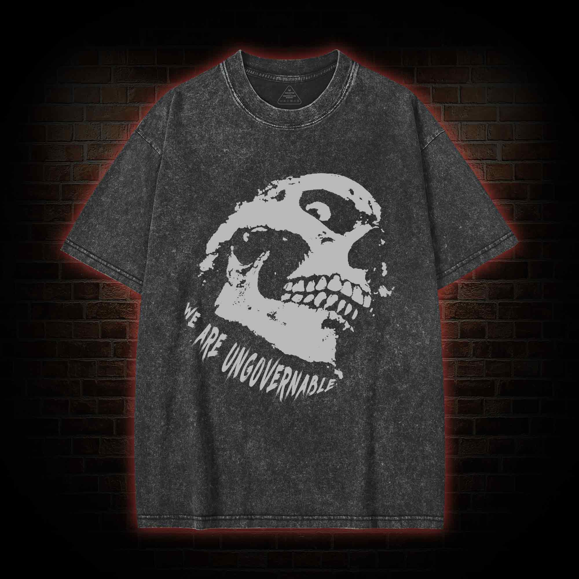 We are Ungovernable Washed T-shirt