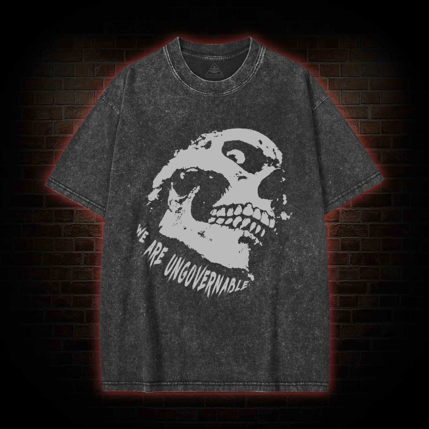 We are Ungovernable Washed T-shirt