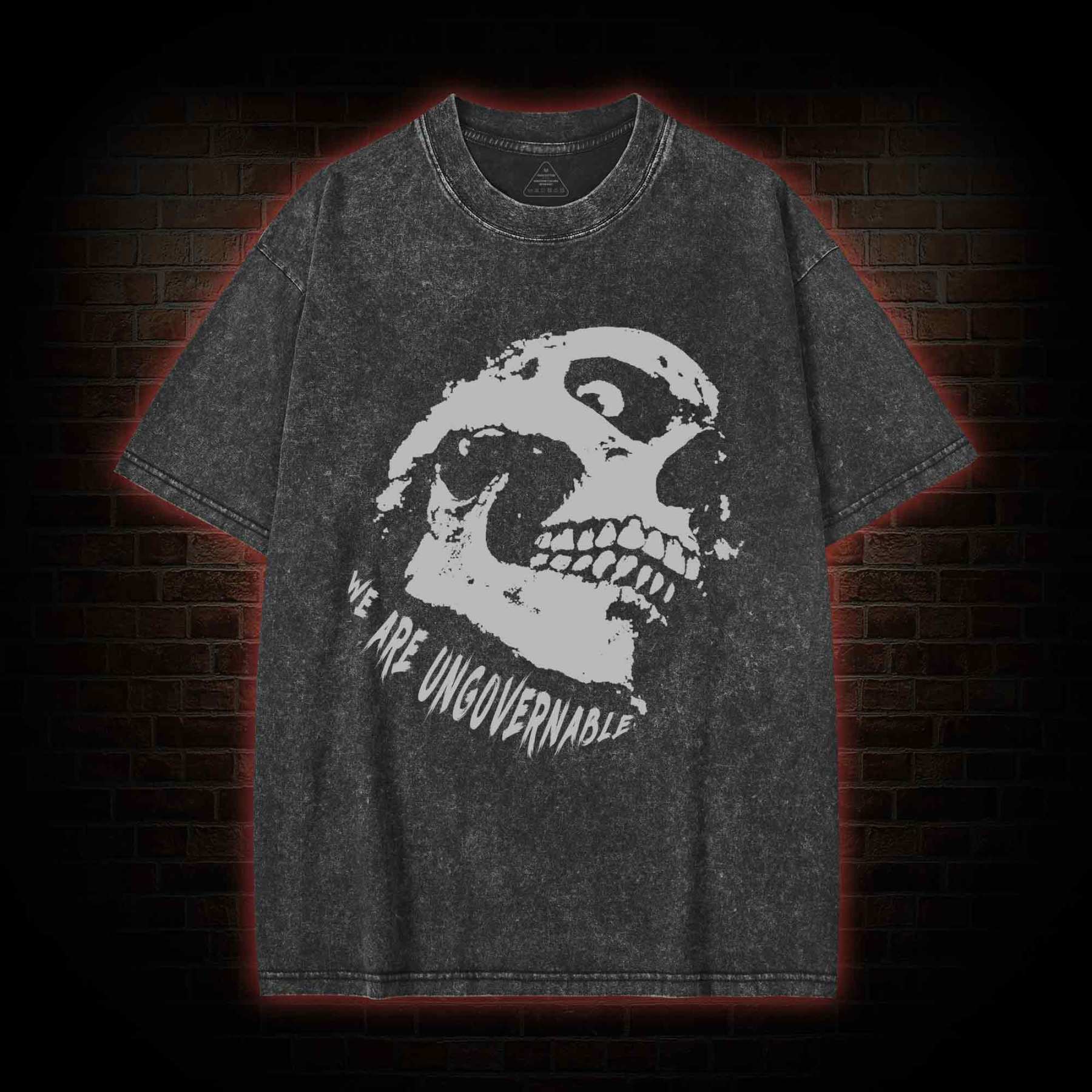 We are Ungovernable Washed T-shirt