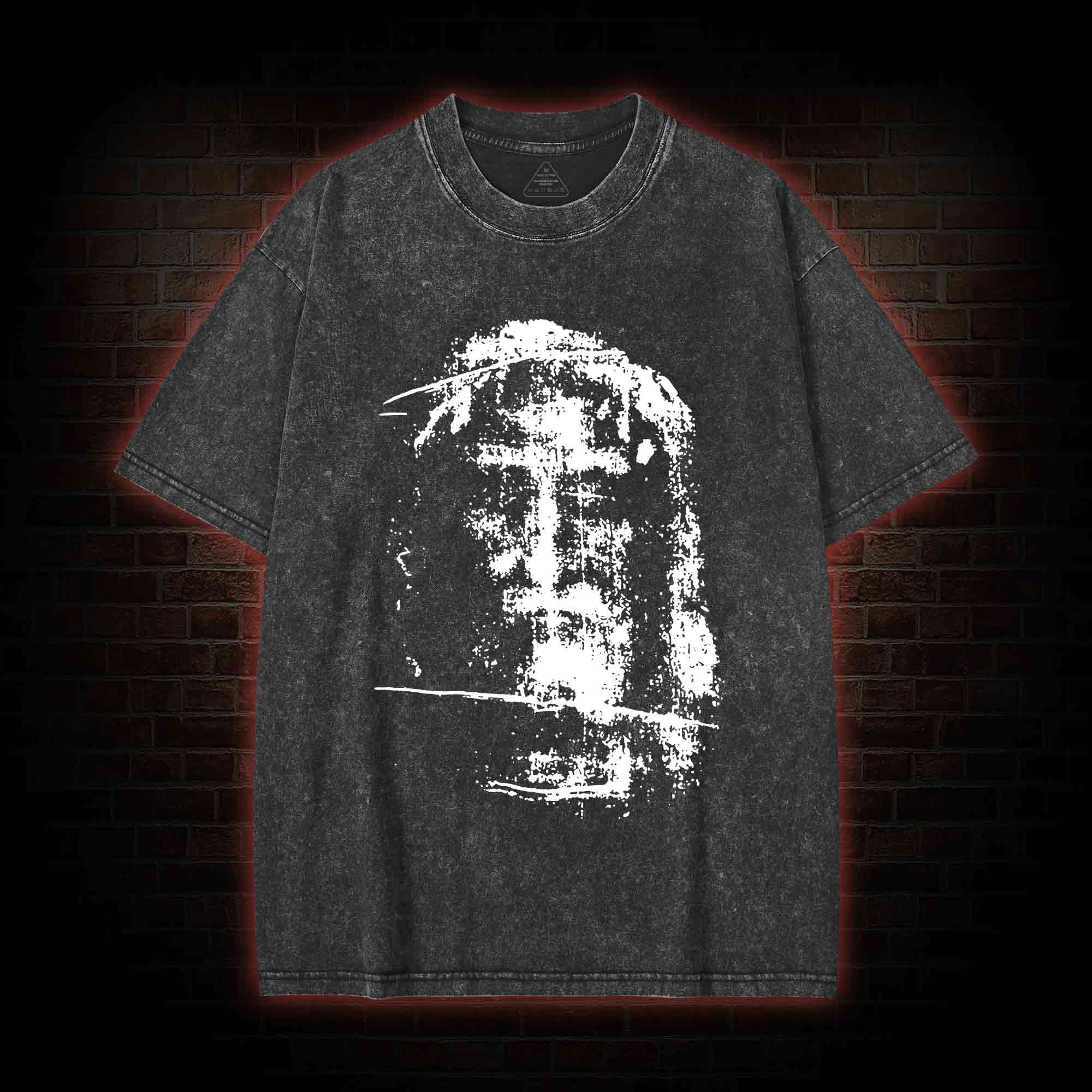 Jesus Christ Face Washed T-shirt