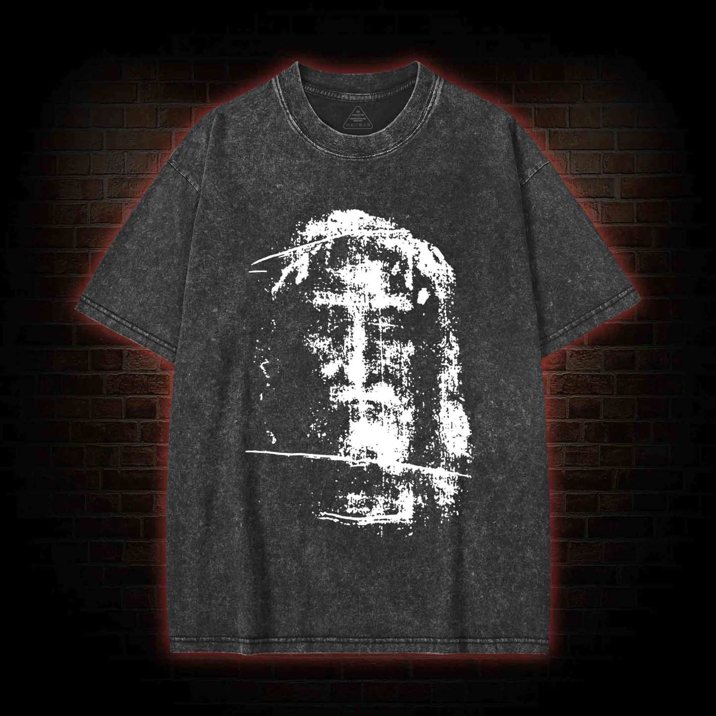 Jesus Christ Face Washed T-shirt