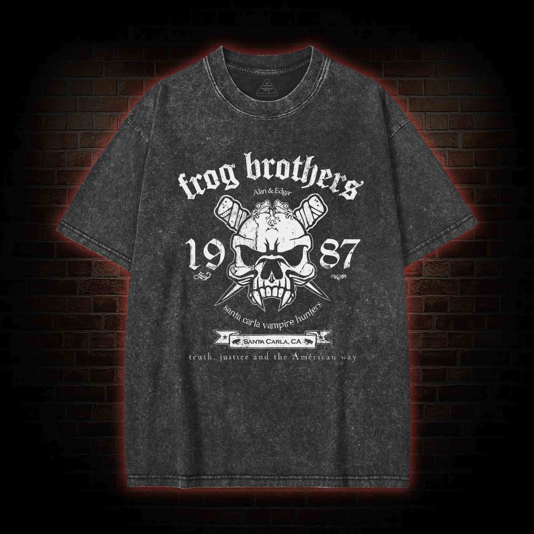 Frog Brothers Washed T-shirt