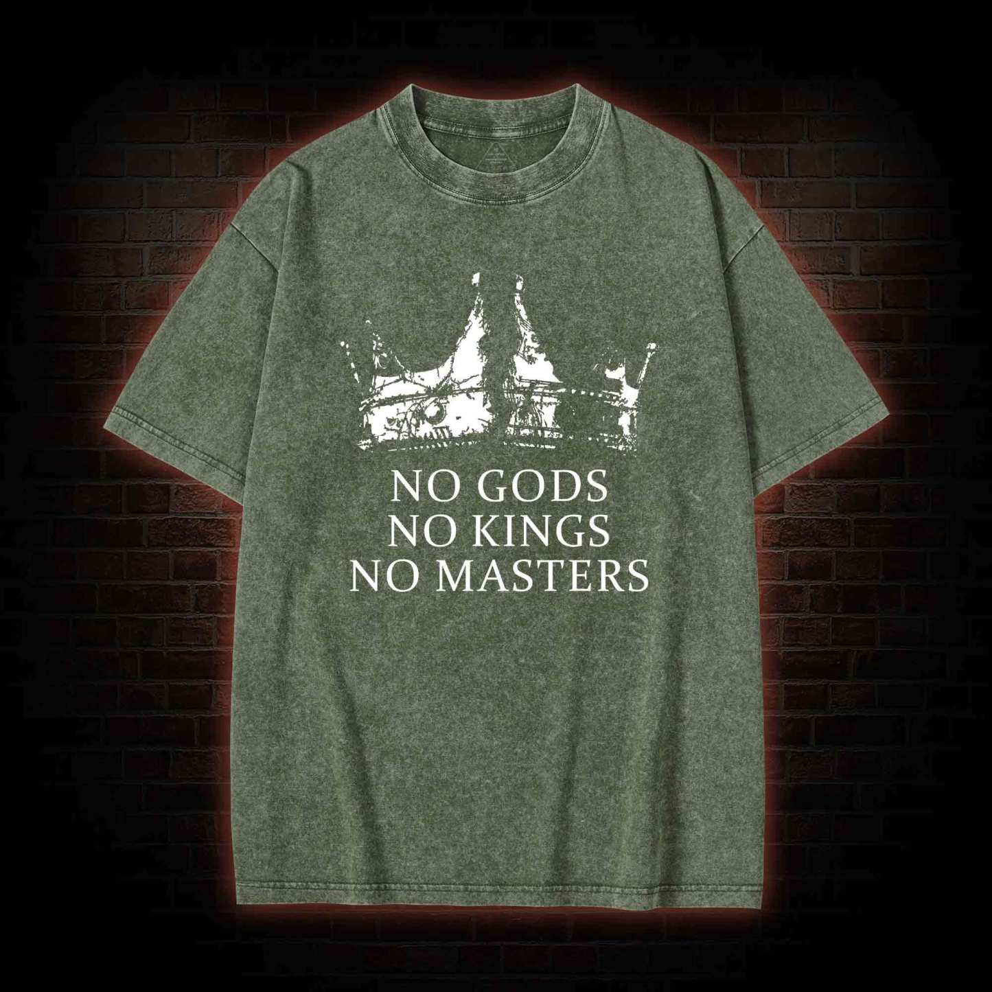 No Gods No Kings Washed T-shirt