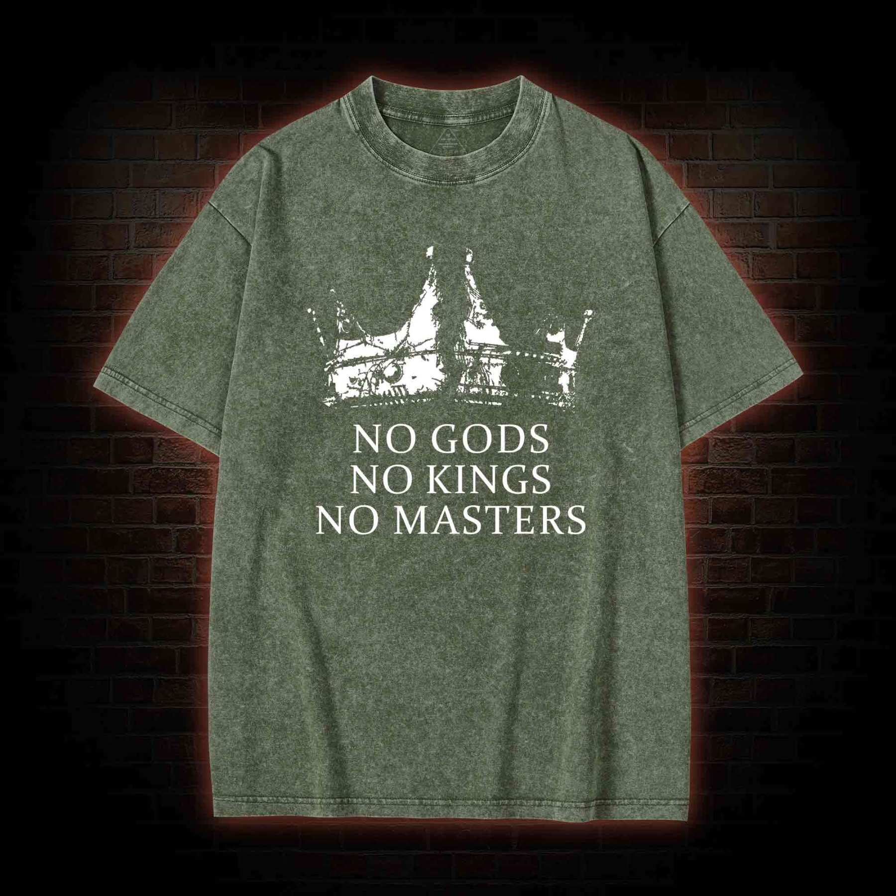 No Gods No Kings Washed T-shirt
