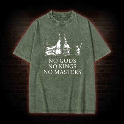 No Gods No Kings Washed T-shirt