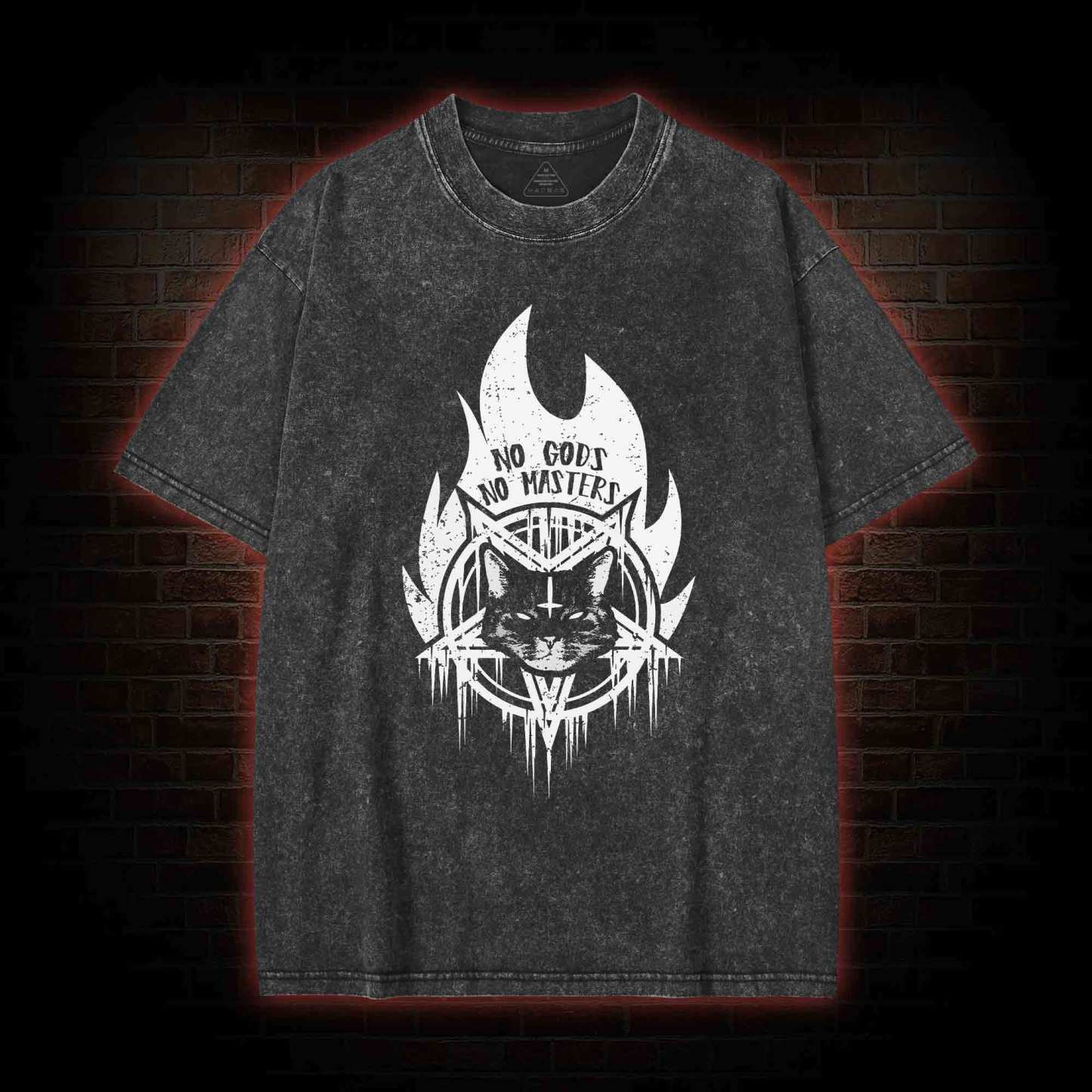 No Gods No Masters Washed T-shirt