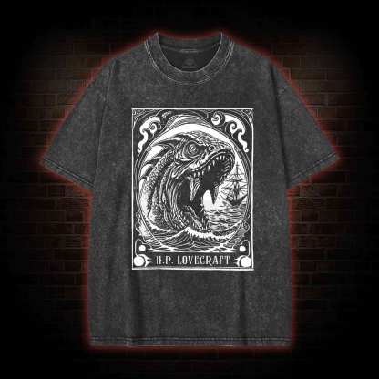 The Deep Ones Washed T-shirt