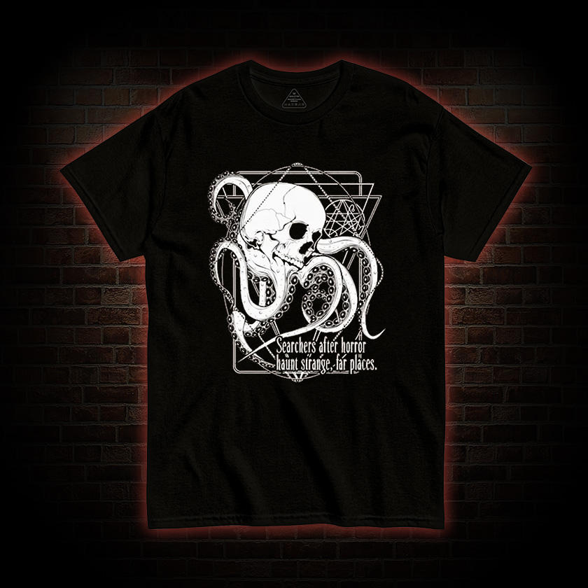Call Of Cthulhu Searchers After Horror T-shirt