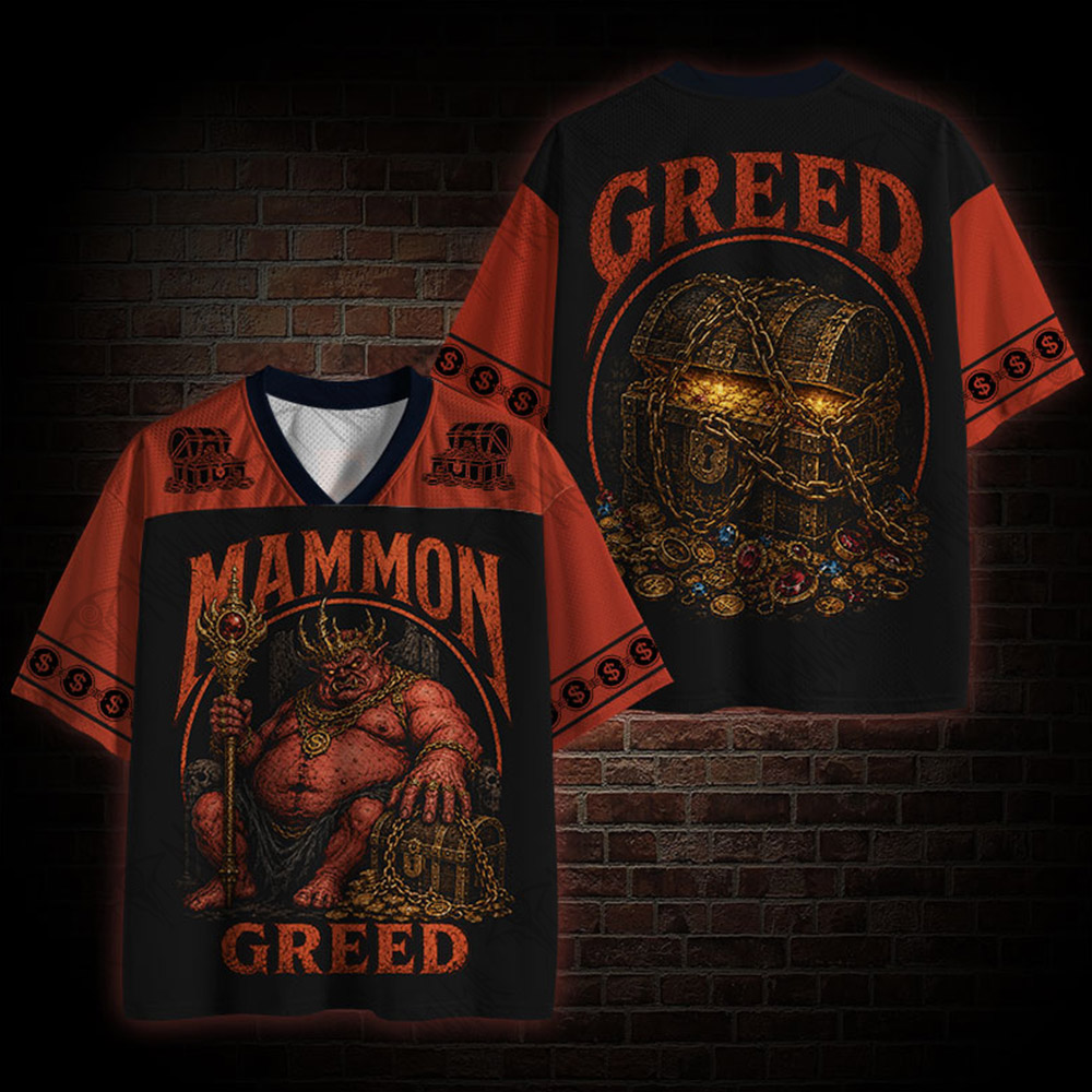 Mammon-Greed Mesh Jersey