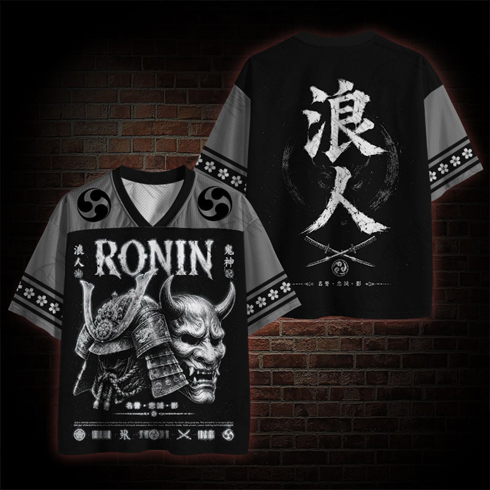 Hannya Mask Mesh Jersey