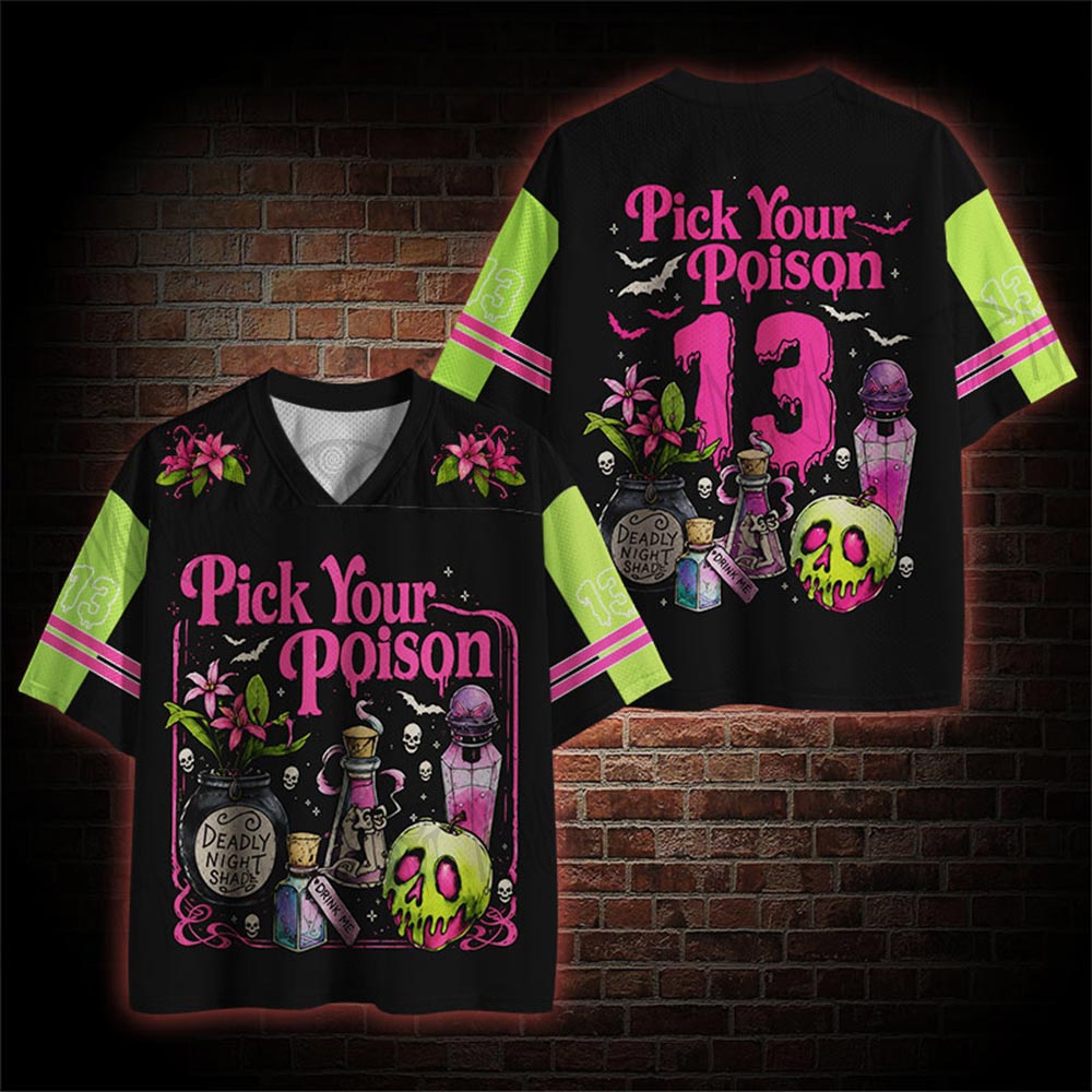 Pick Your Poison Mesh Jersey