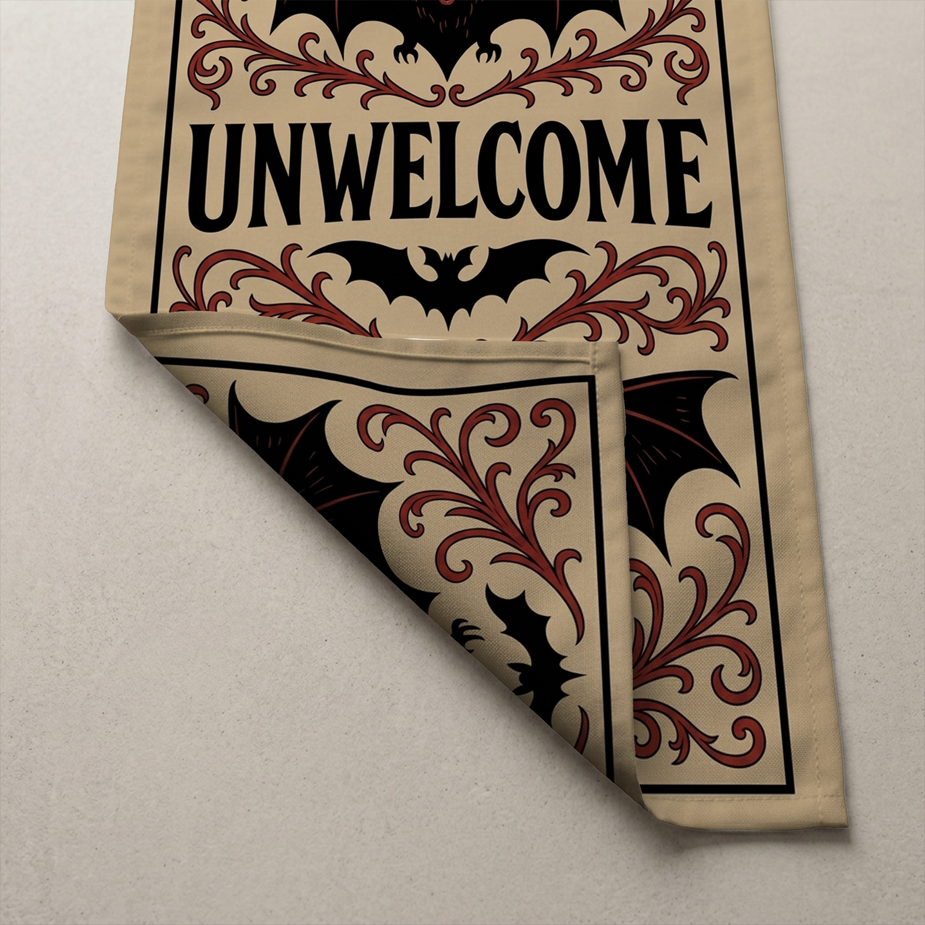 Unwelcome Garden Flag