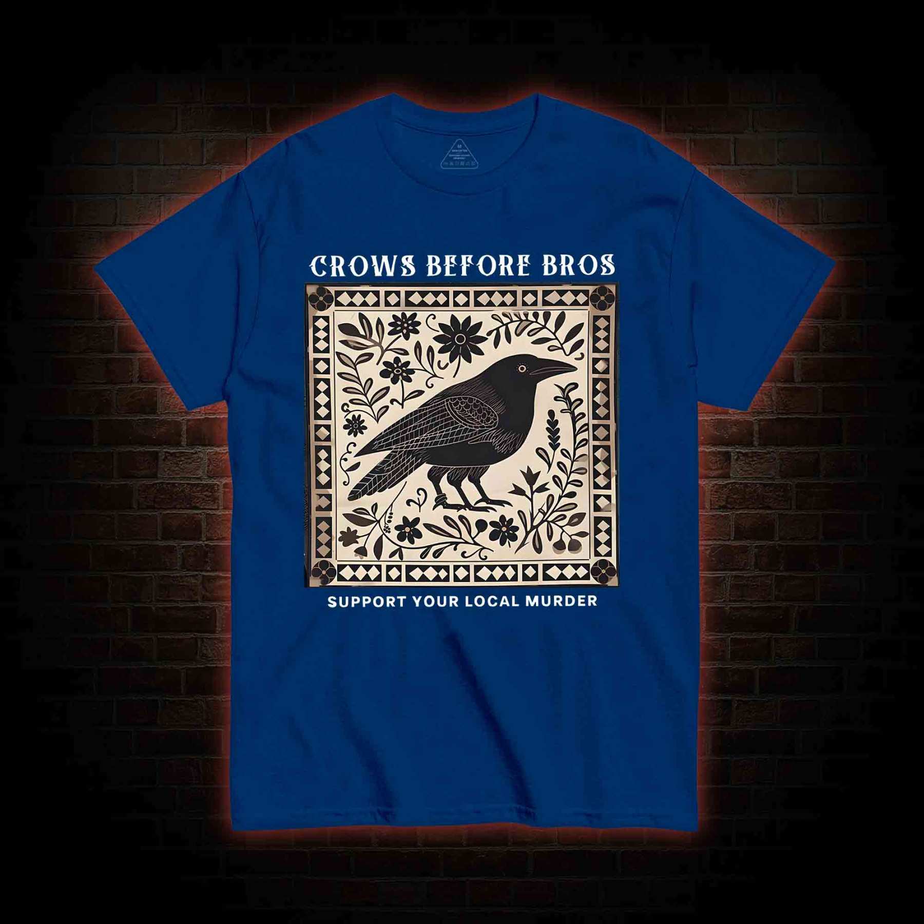 Crows Before Bros T-shirt