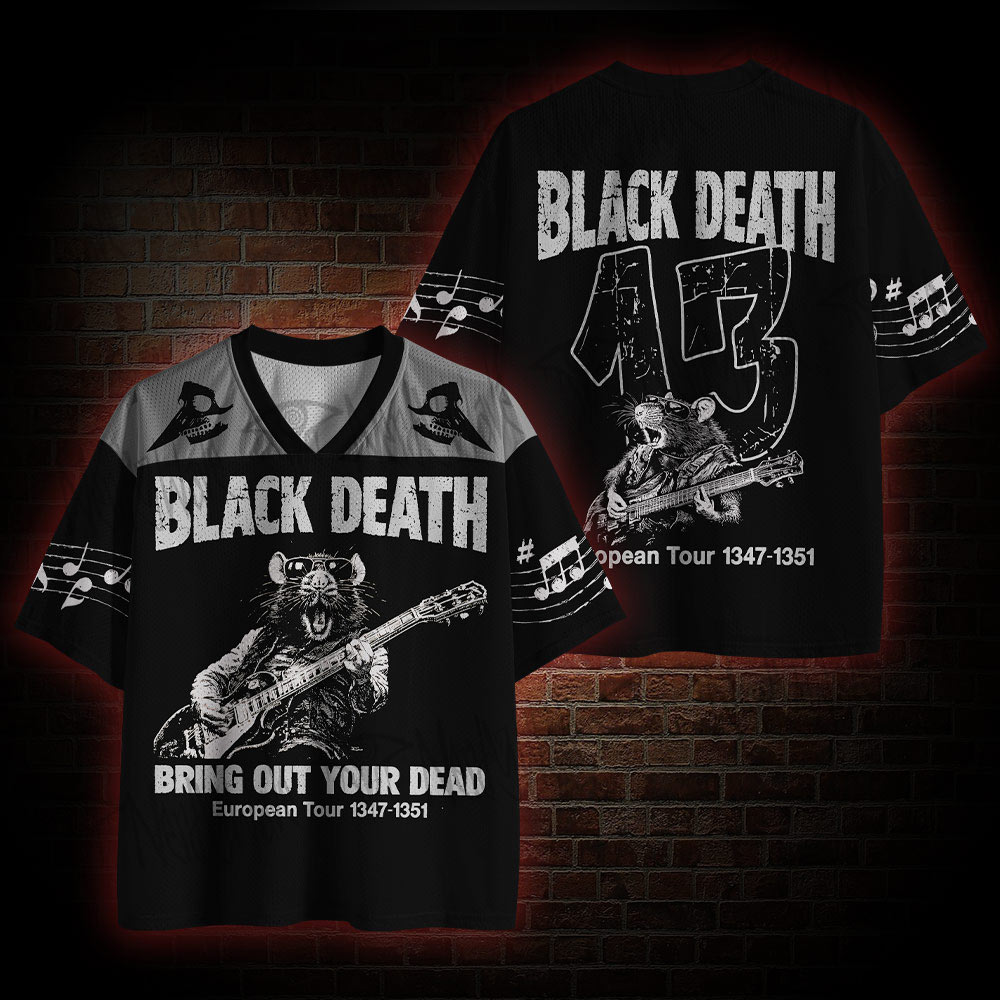 Black Death Bring Out Your Dead Mesh Jersey