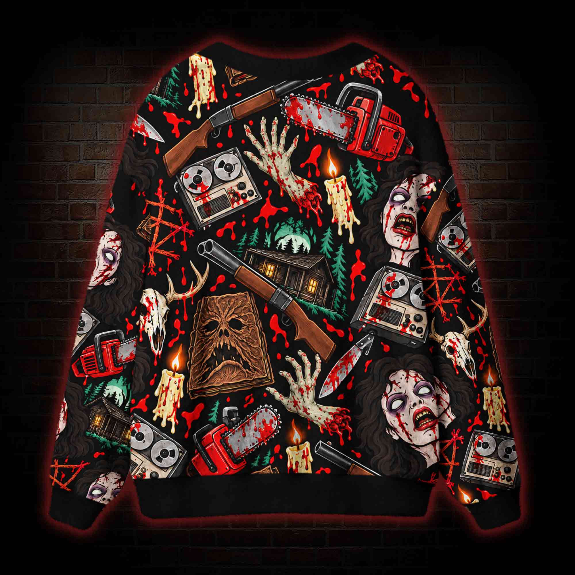Groovy Dead Cardigan Sweater