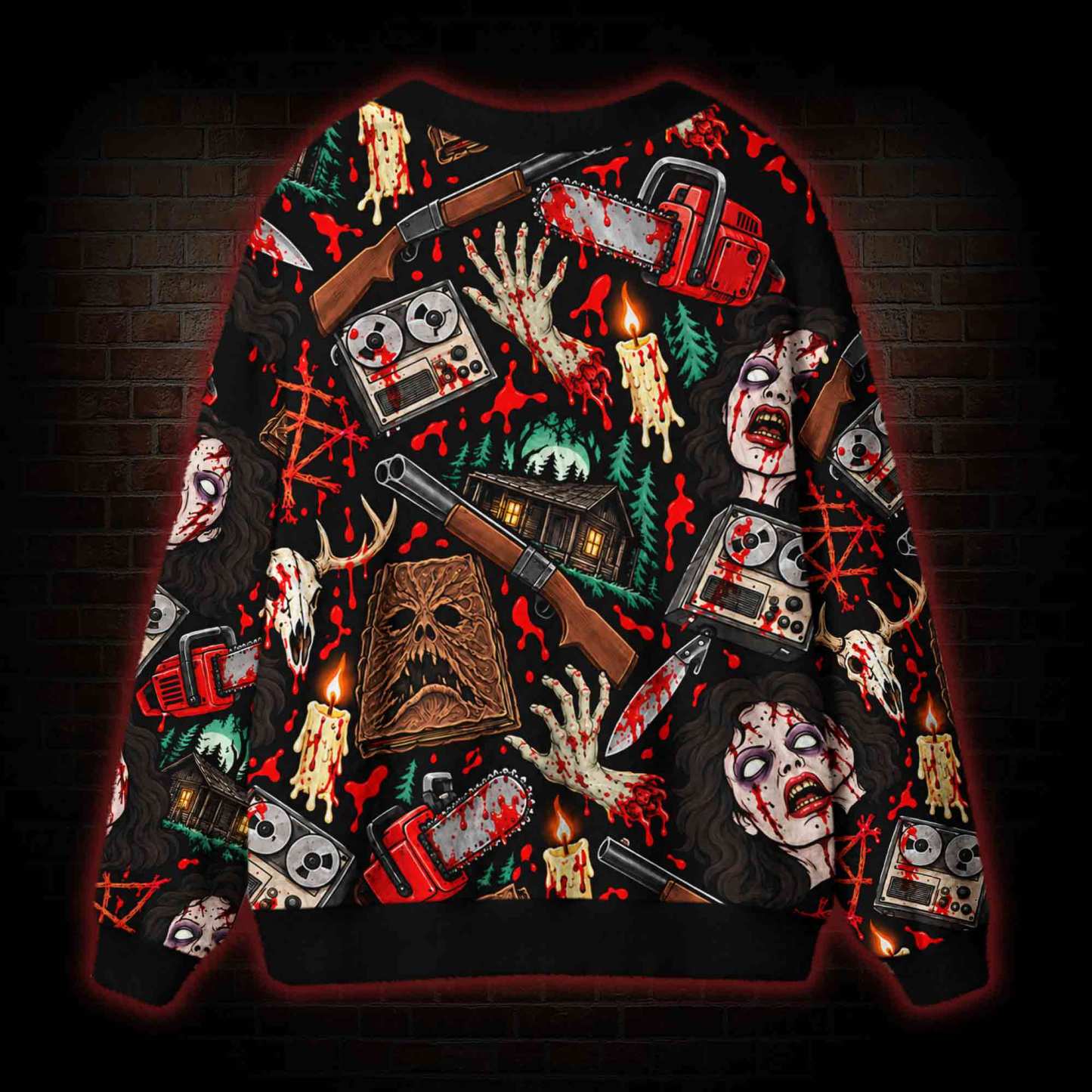 Groovy Dead Cardigan Sweater