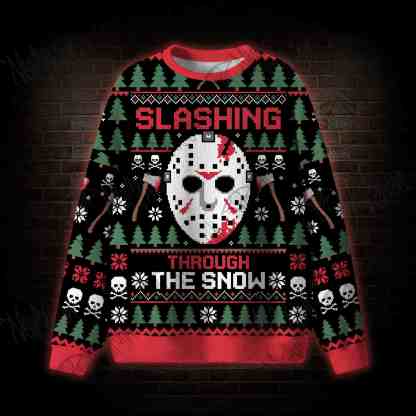 Slashing Through Snow Ugly Sweatshirts
