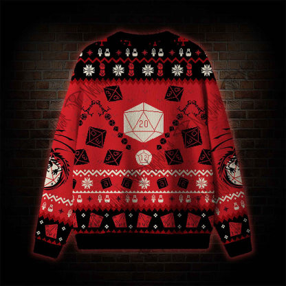 Have Yourself a Merry Little Crit-mas Ugly Sweatshirts