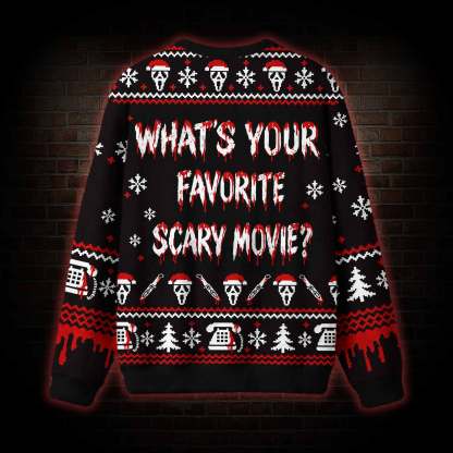 Woodsboro Horror Film Club Ugly Sweatshirts
