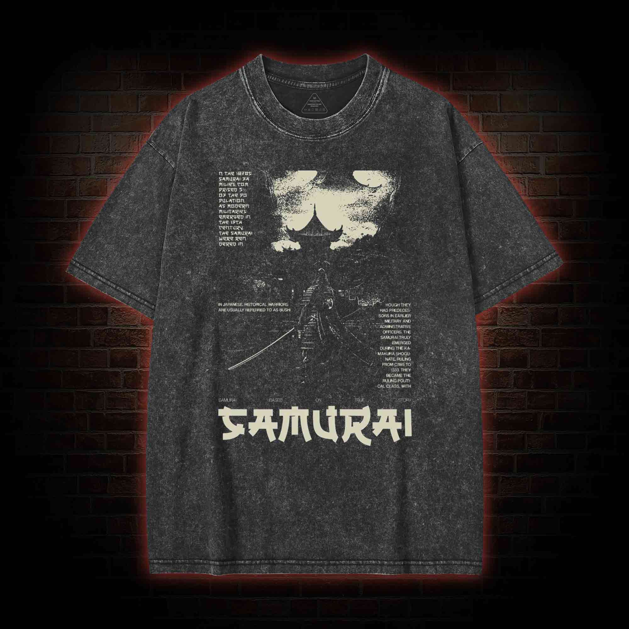 Samurai Washed T-shirt