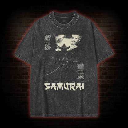 Samurai Washed T-shirt