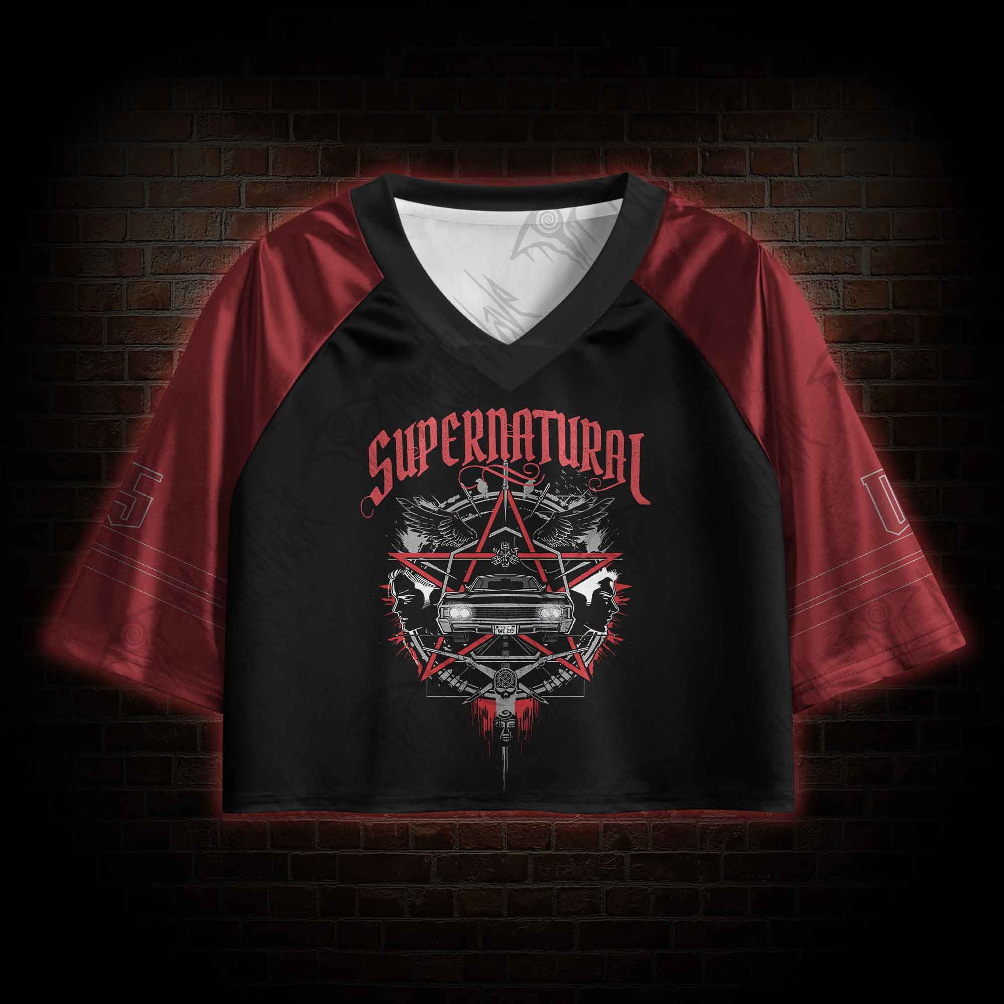 Hunting Stuff Crop Sports Jersey