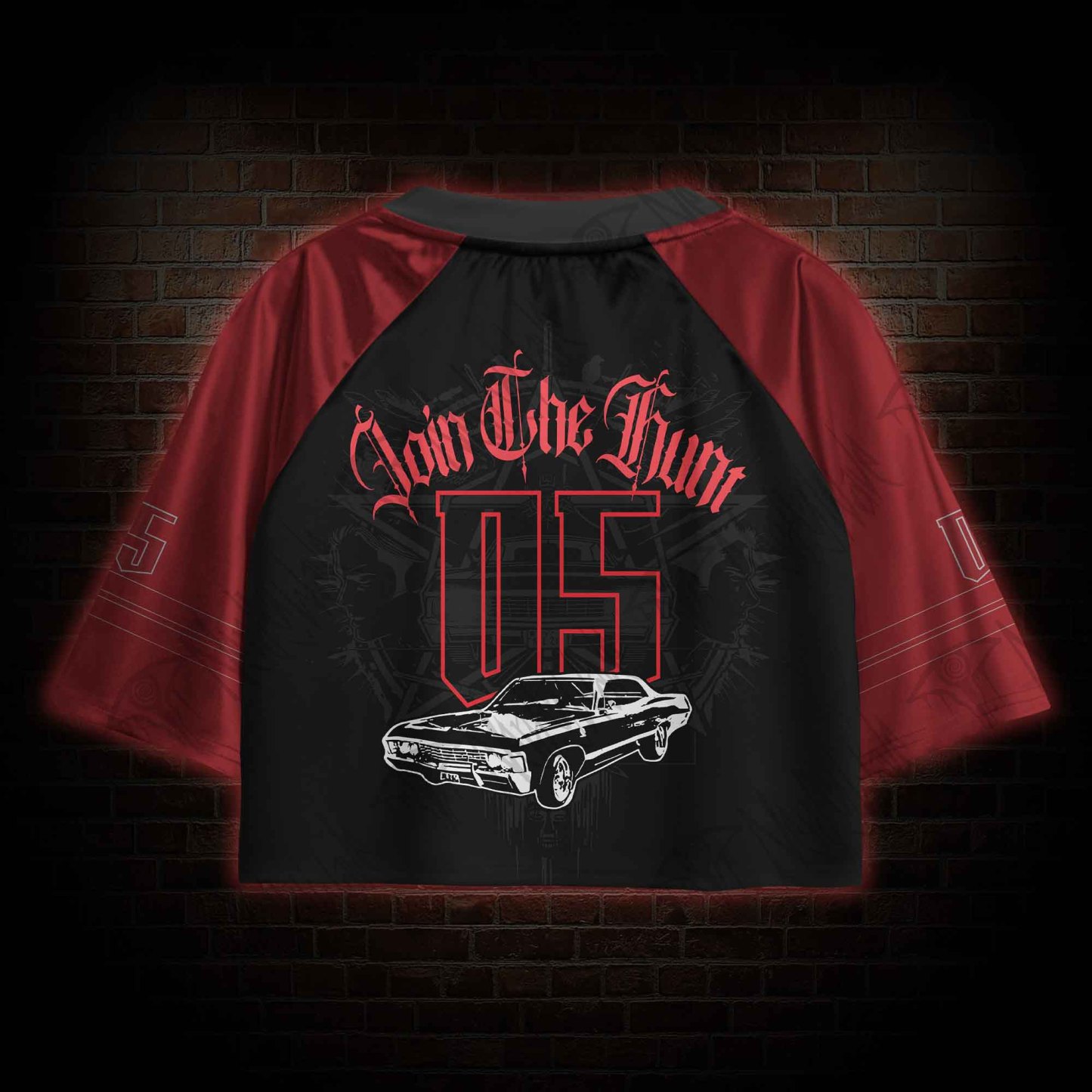 Hunting Stuff Crop Sports Jersey