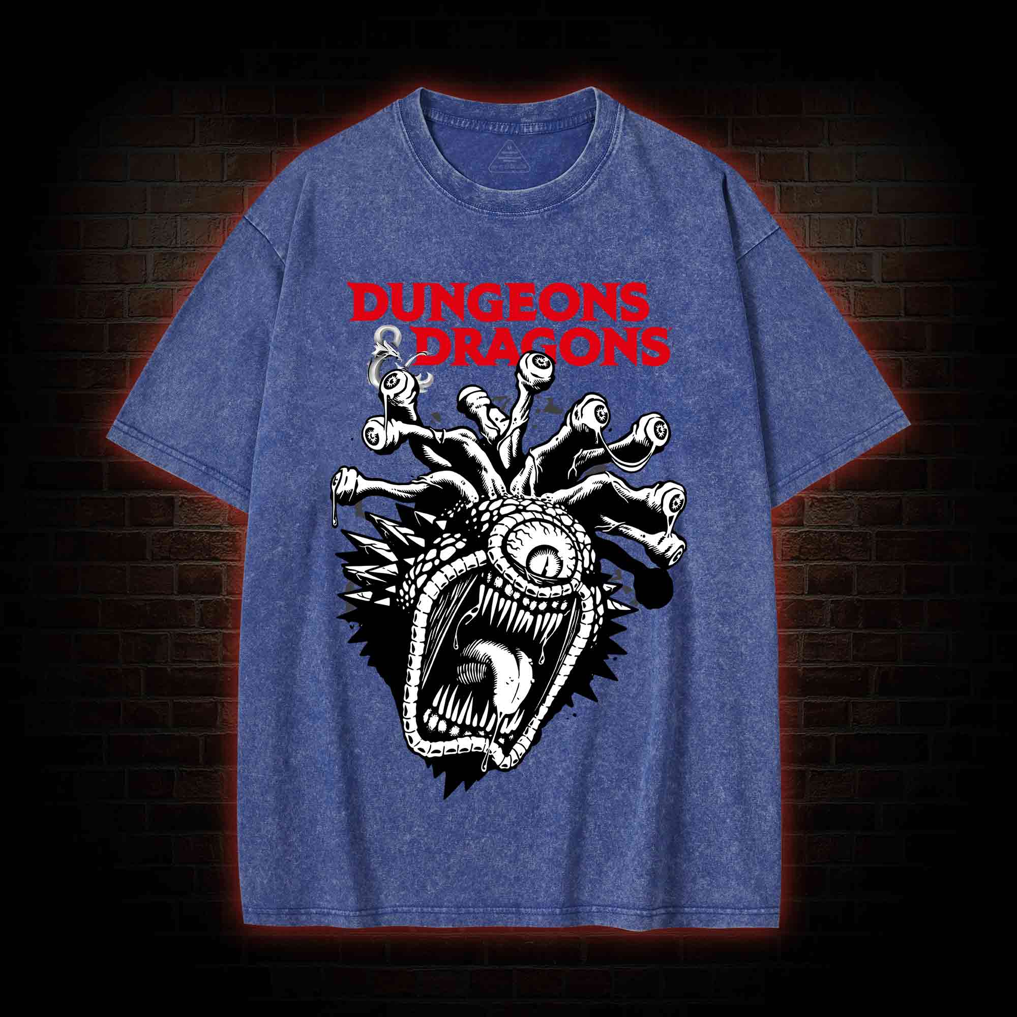 Dungeons Dragons Beholder Washed T-shirt