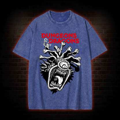 Dungeons Dragons Beholder Washed T-shirt