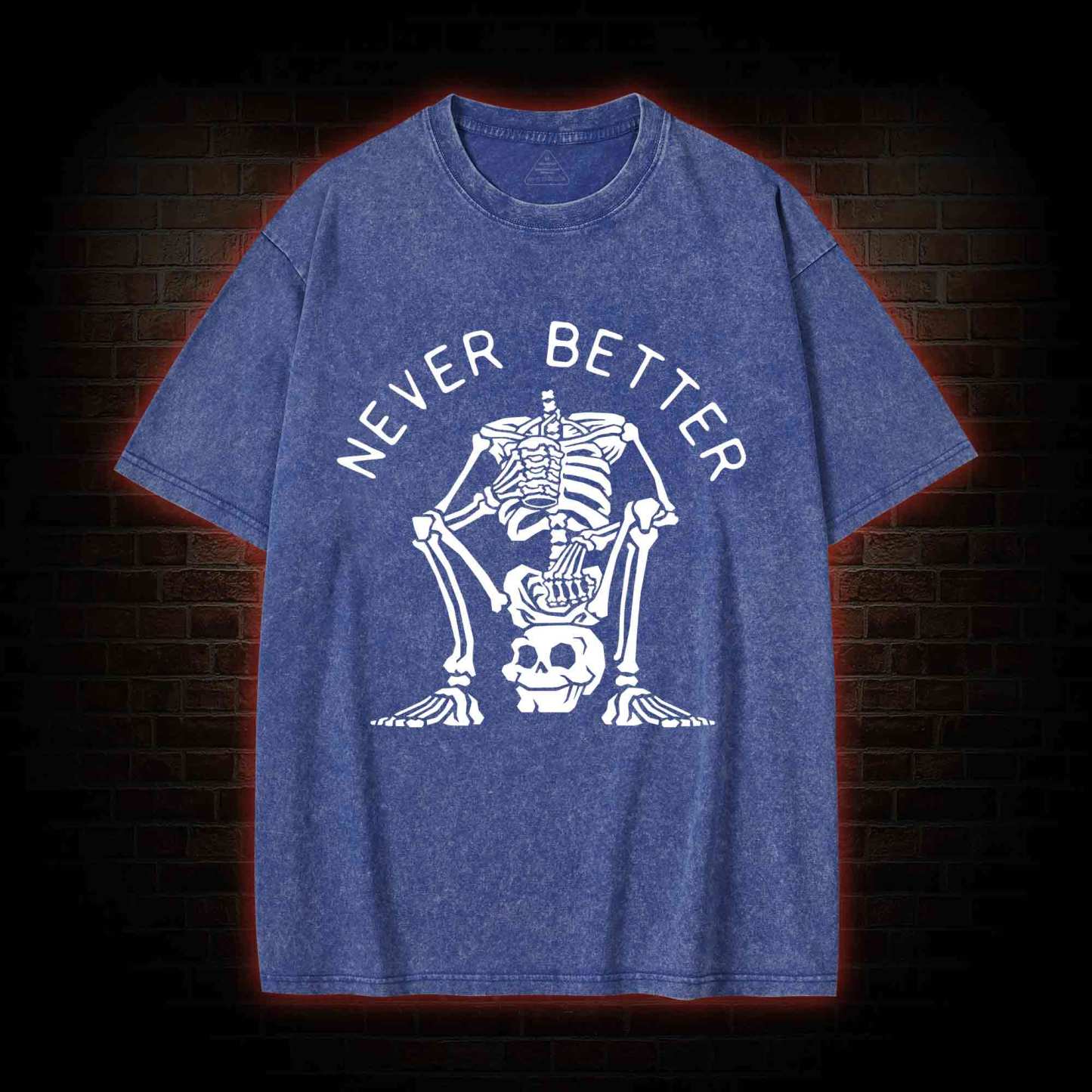 Never Better Graphic Washed T-shirt