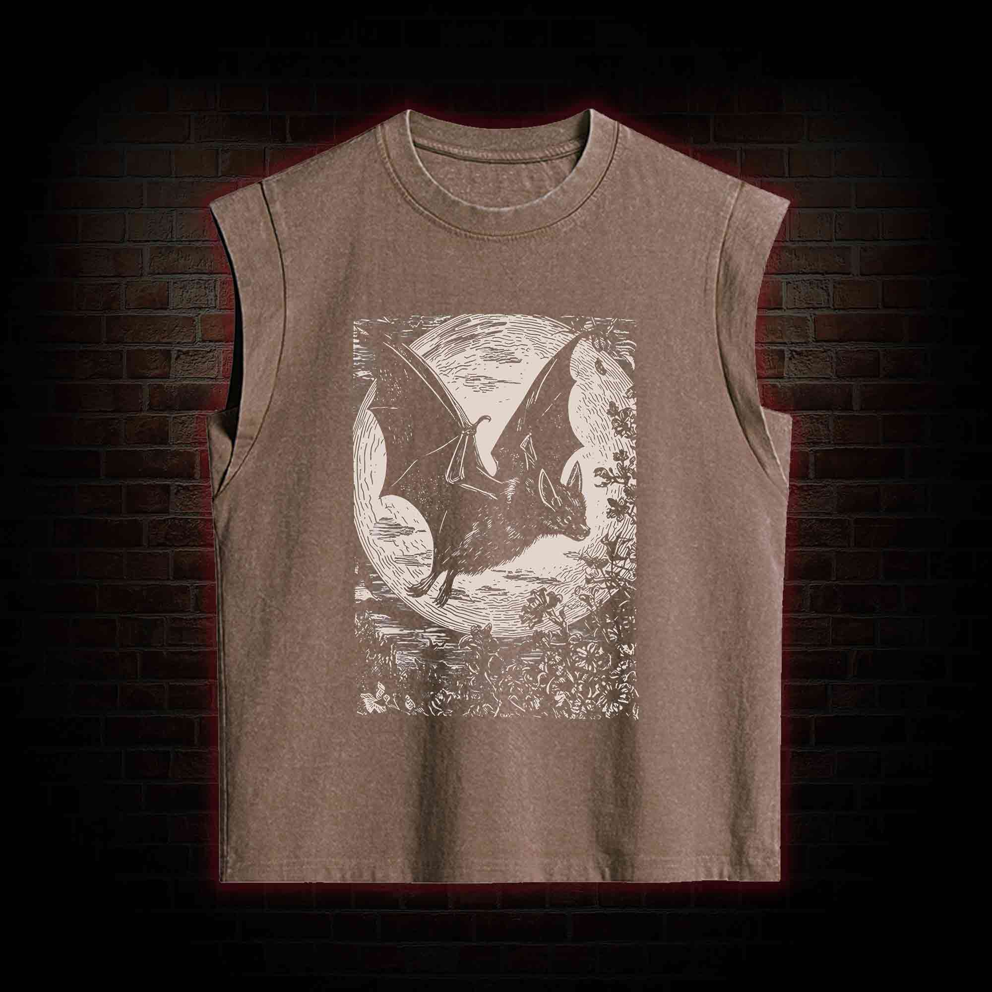 Medieval Bat Kid Women's Washed Tank Top