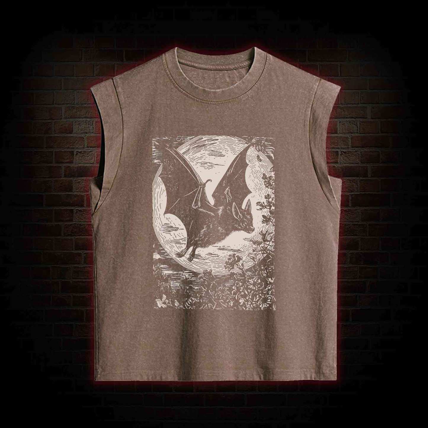 Medieval Bat Kid Women's Washed Tank Top