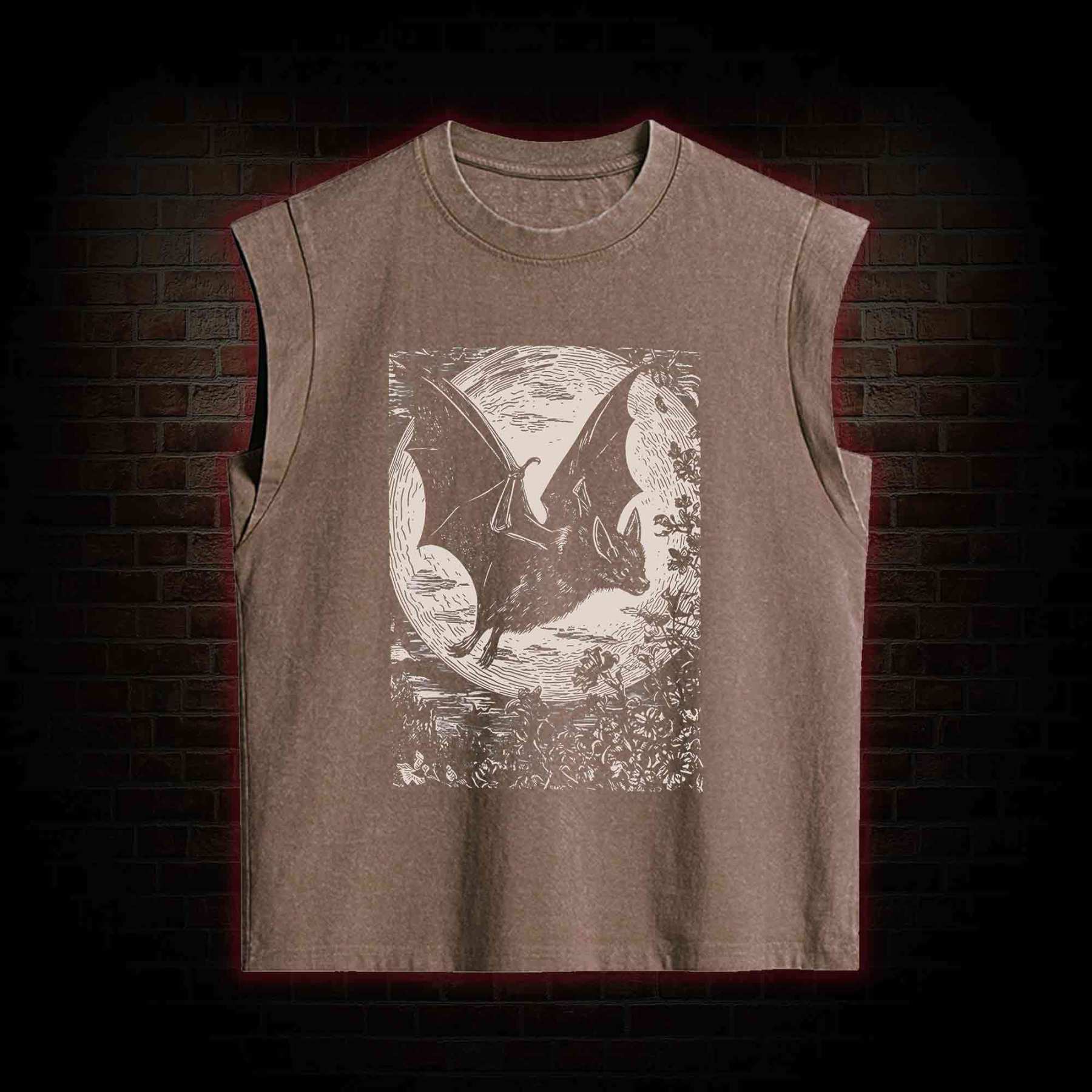 Medieval Bat Kid Women's Washed Tank Top