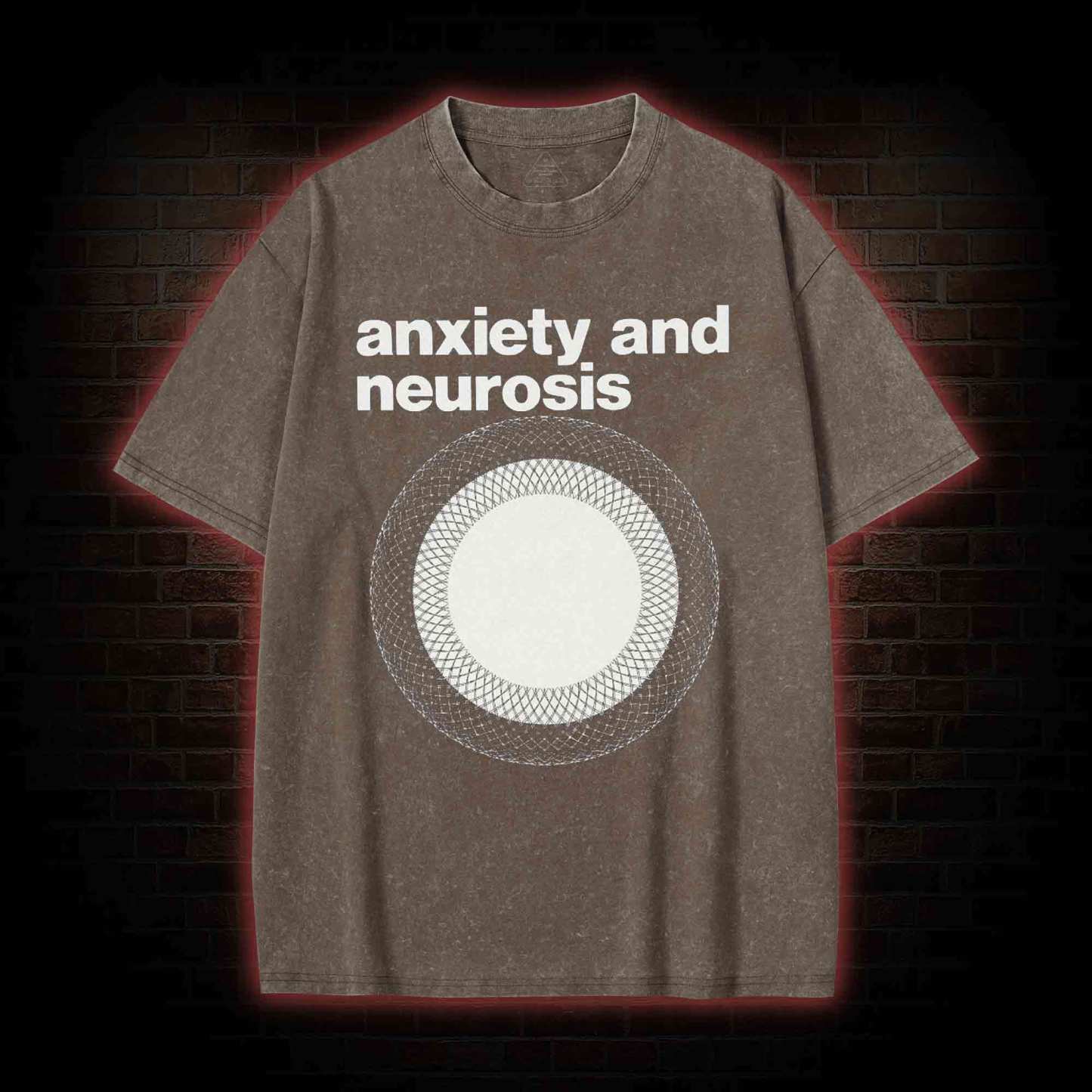 Anxiety Neurosis Washed T-shirt