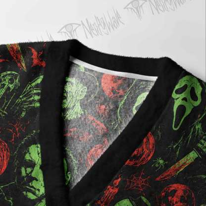 Horror Night Cardigan Sweater