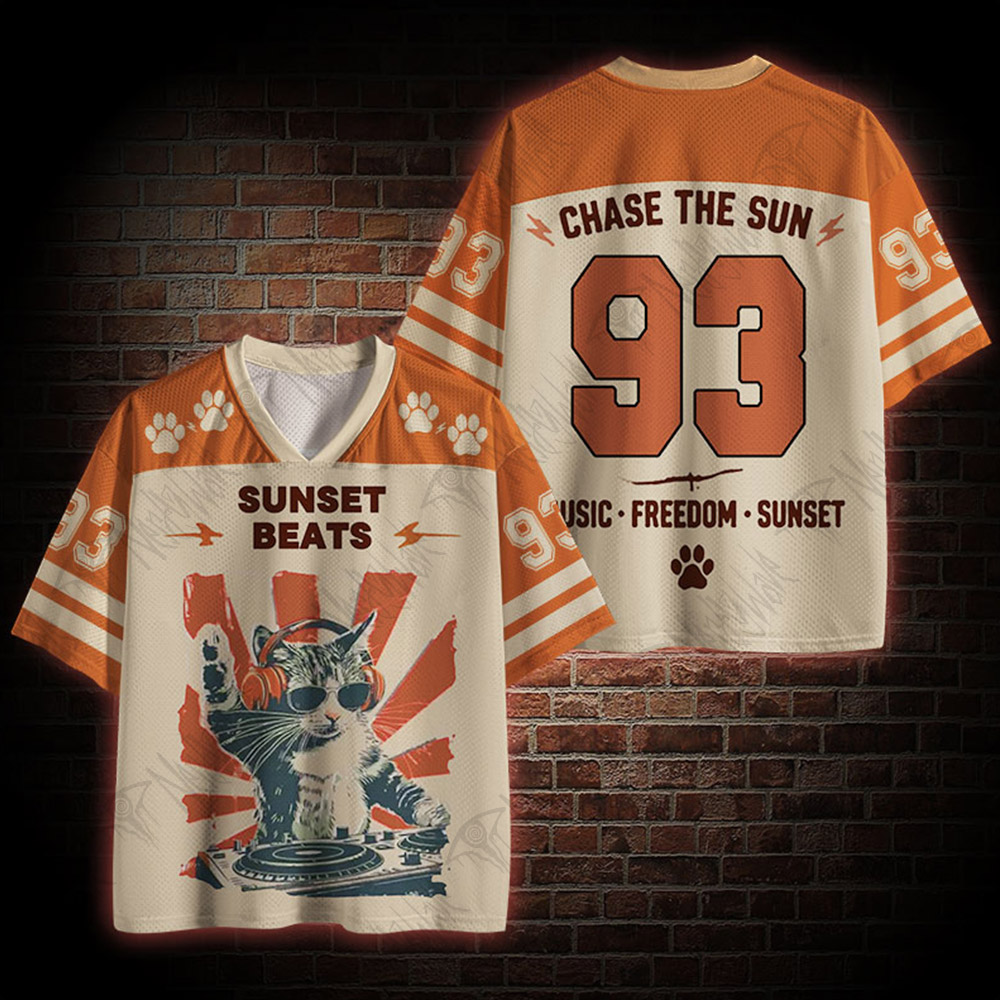 Sunset Beats Mesh Jersey