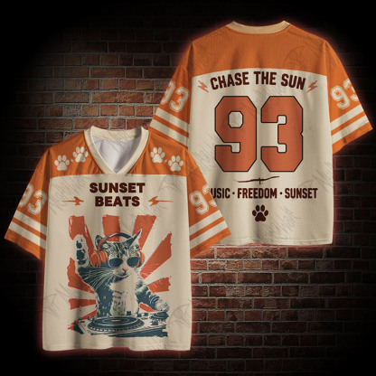 Sunset Beats Mesh Jersey