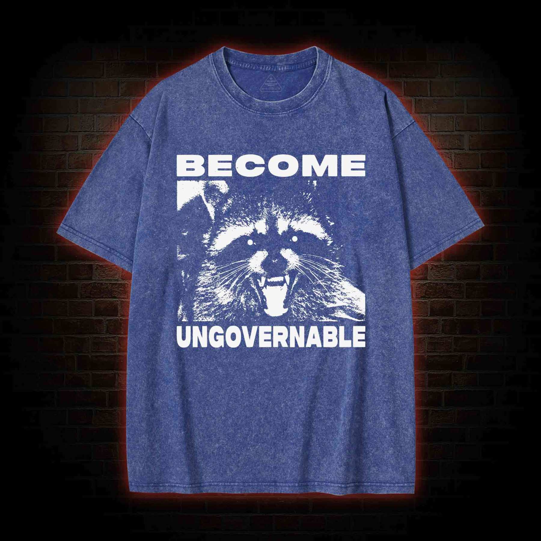 Become Ungovernable Washed T-shirt
