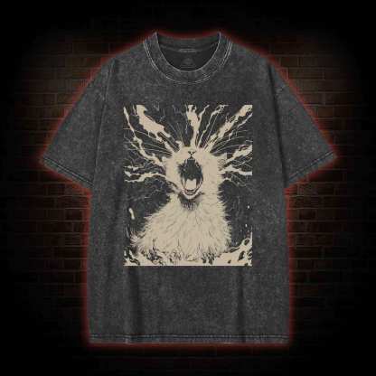 Black Cat Aether Washed T-shirt