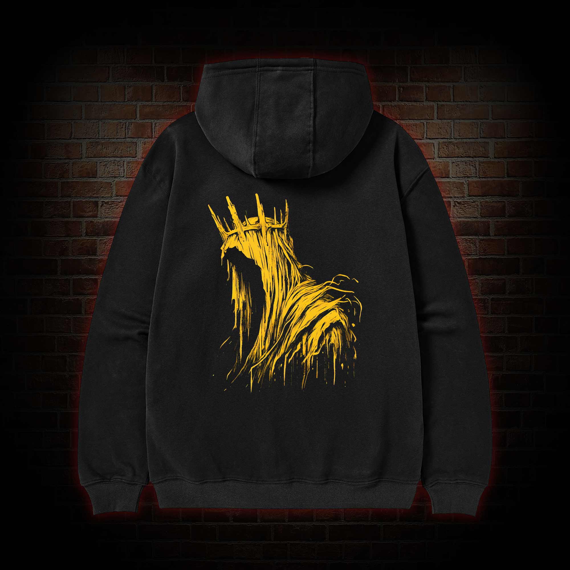 The King in Yellow Cthulhu Zipper Hoodie