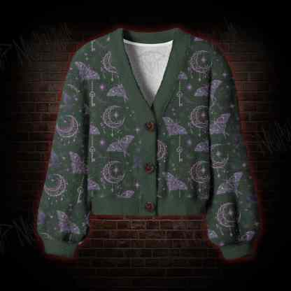 Moonlit Key Women's Cardigan Sweater
