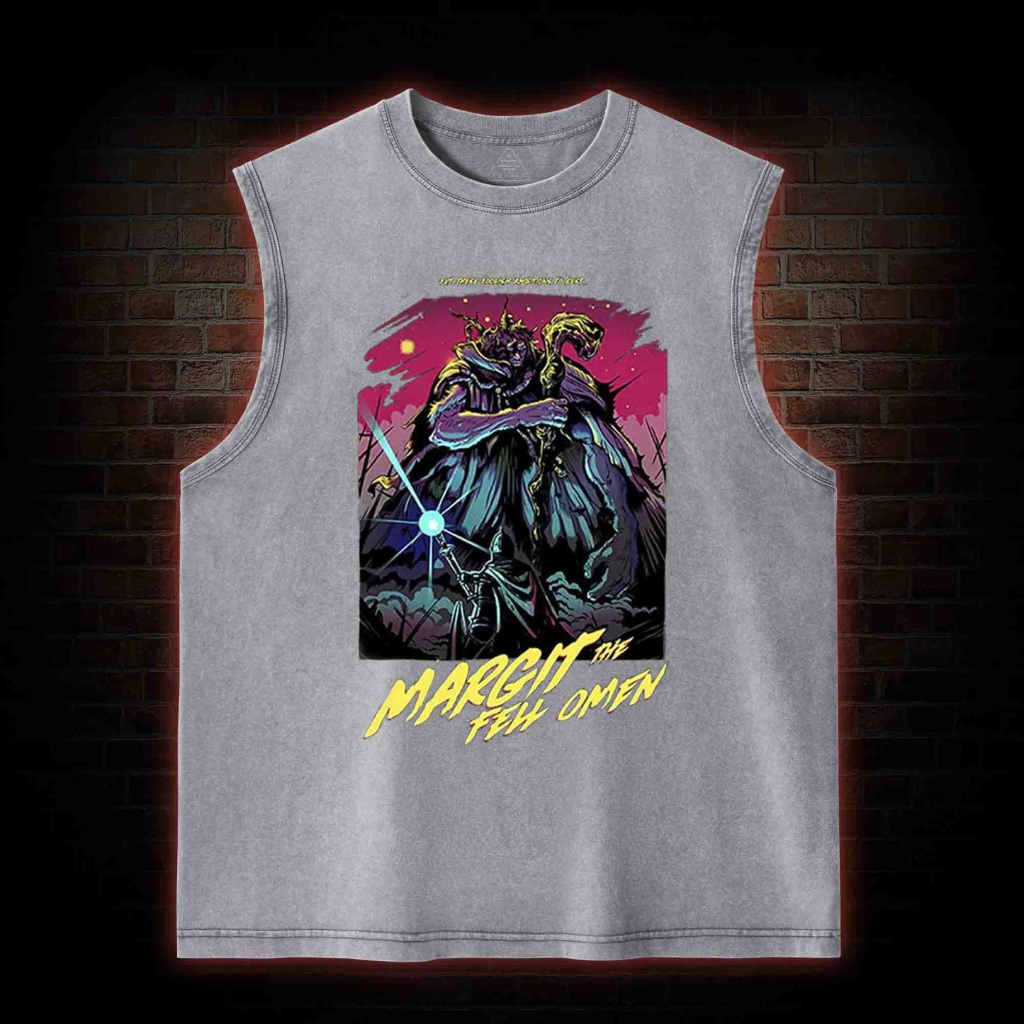 Put These Foolish Ambitions to Rest Washed Tank Top